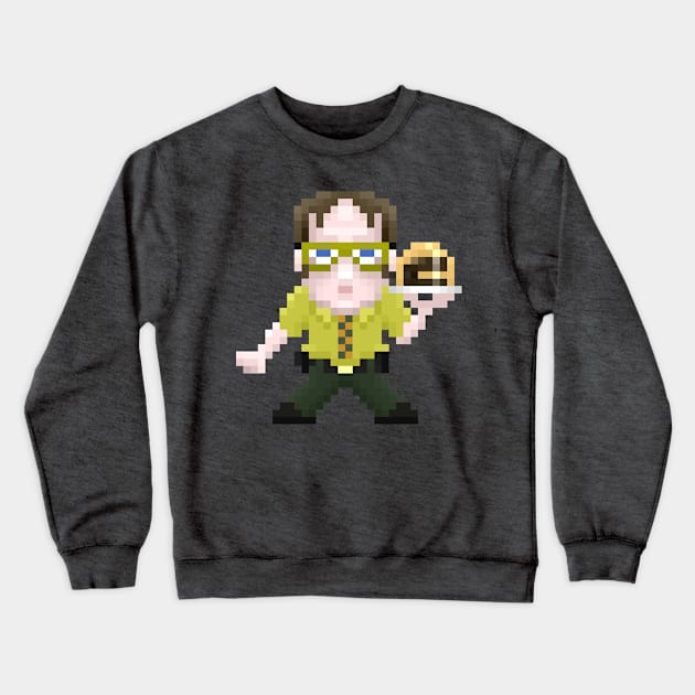 The Paper Salesman Crewneck Sweatshirt by badpun